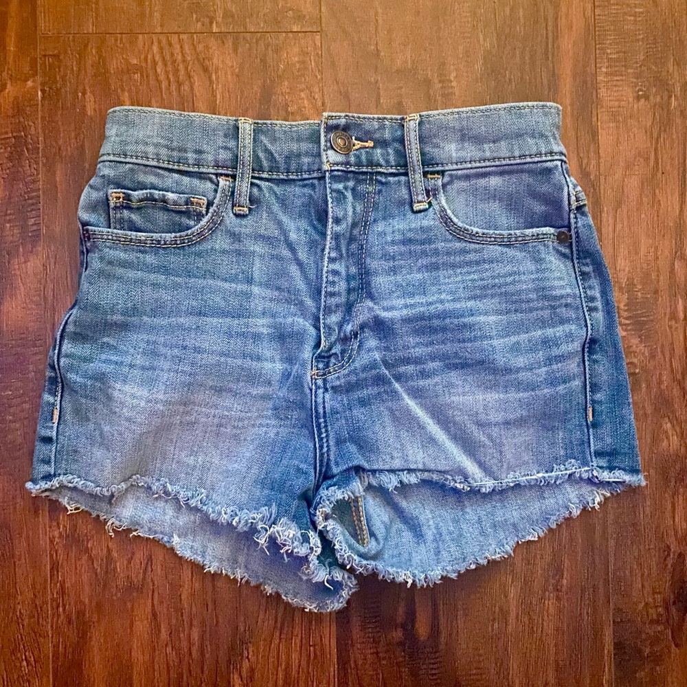 Abercrombie & Fitch Blue Jean Shorts
